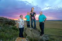Jason Anderson Family 2020